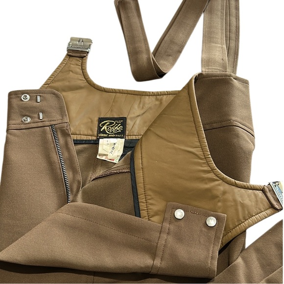 Roffe Schoeller VTG 70’s Ski Pants Men's Sz 34 High Waist Winter Wide Leg USA - Picture 4 of 15